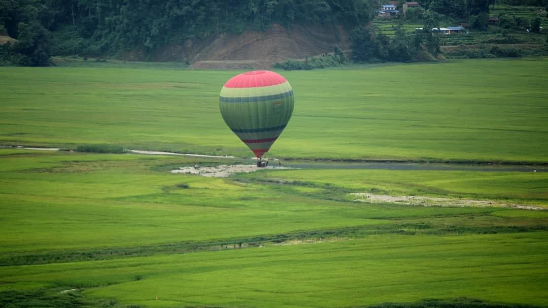 Hot Air Balloon in Pokhara